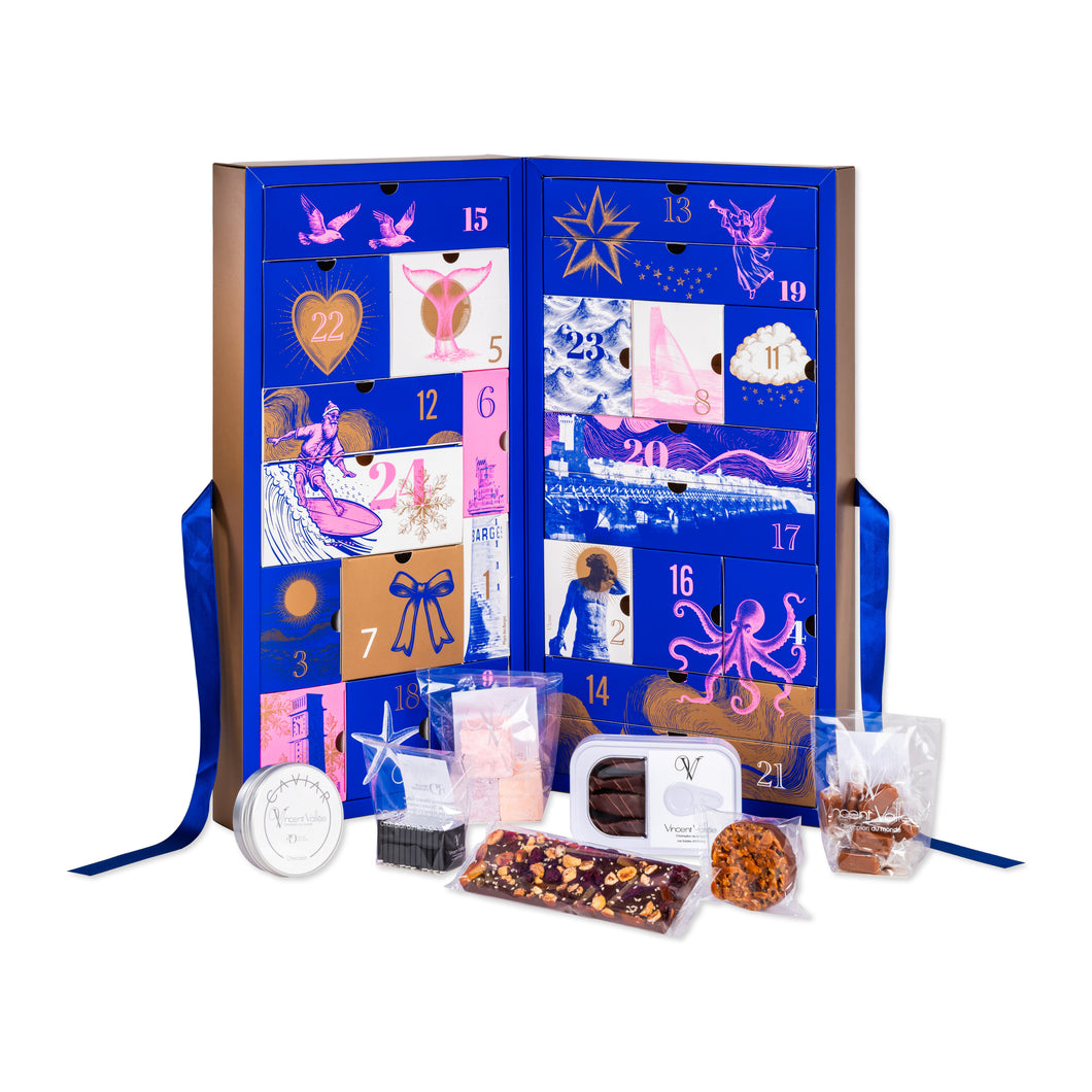 Calendrier de l'Avent d’Exception à Partager - 1,650kg de pur bonheur (Valeur réelle 285€)