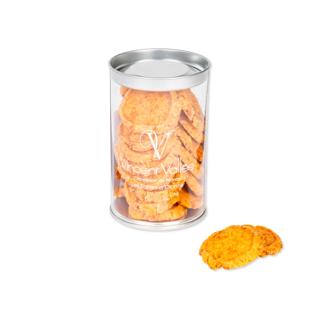 Sablés au comté et crème fraîche