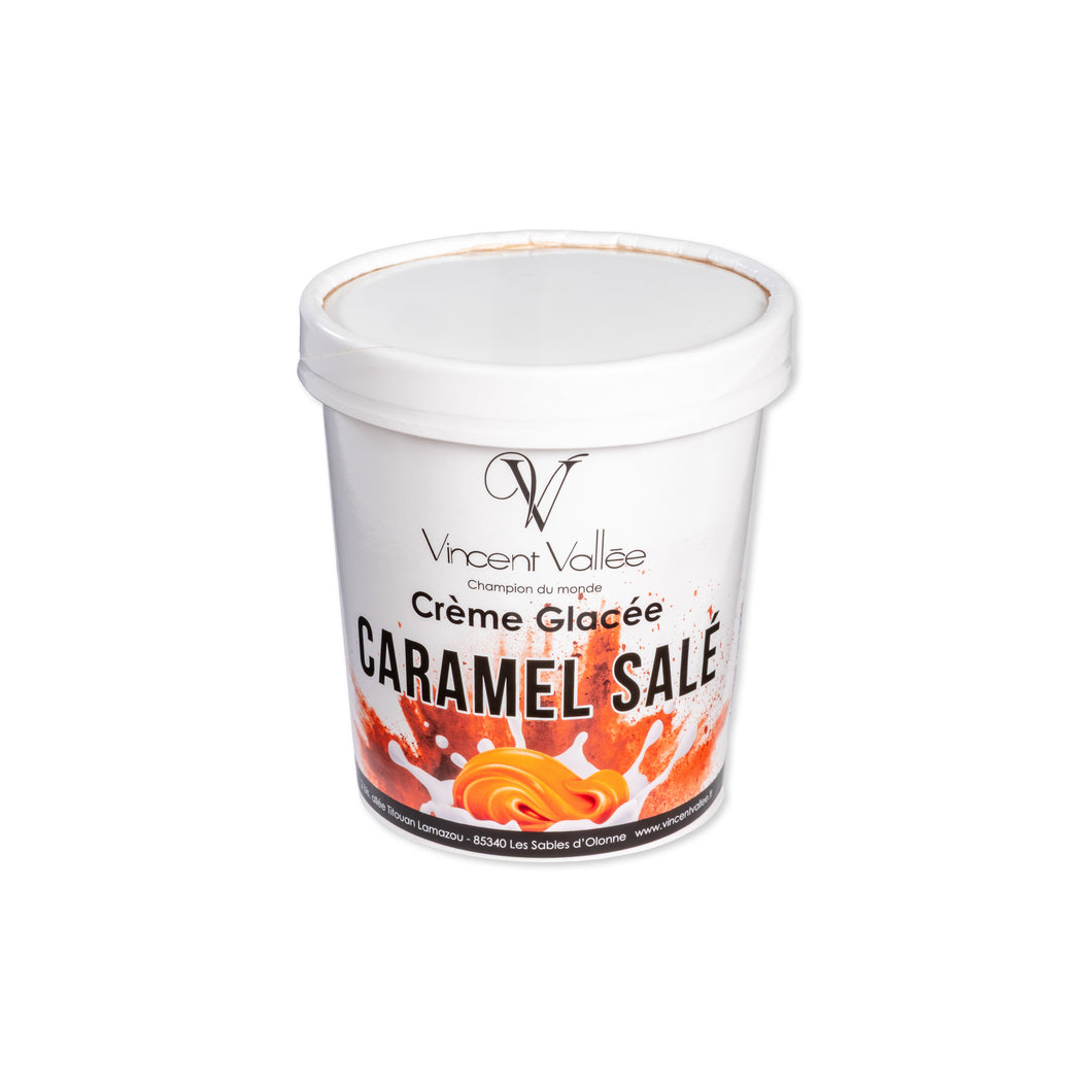 Crème glacée Caramel Salé