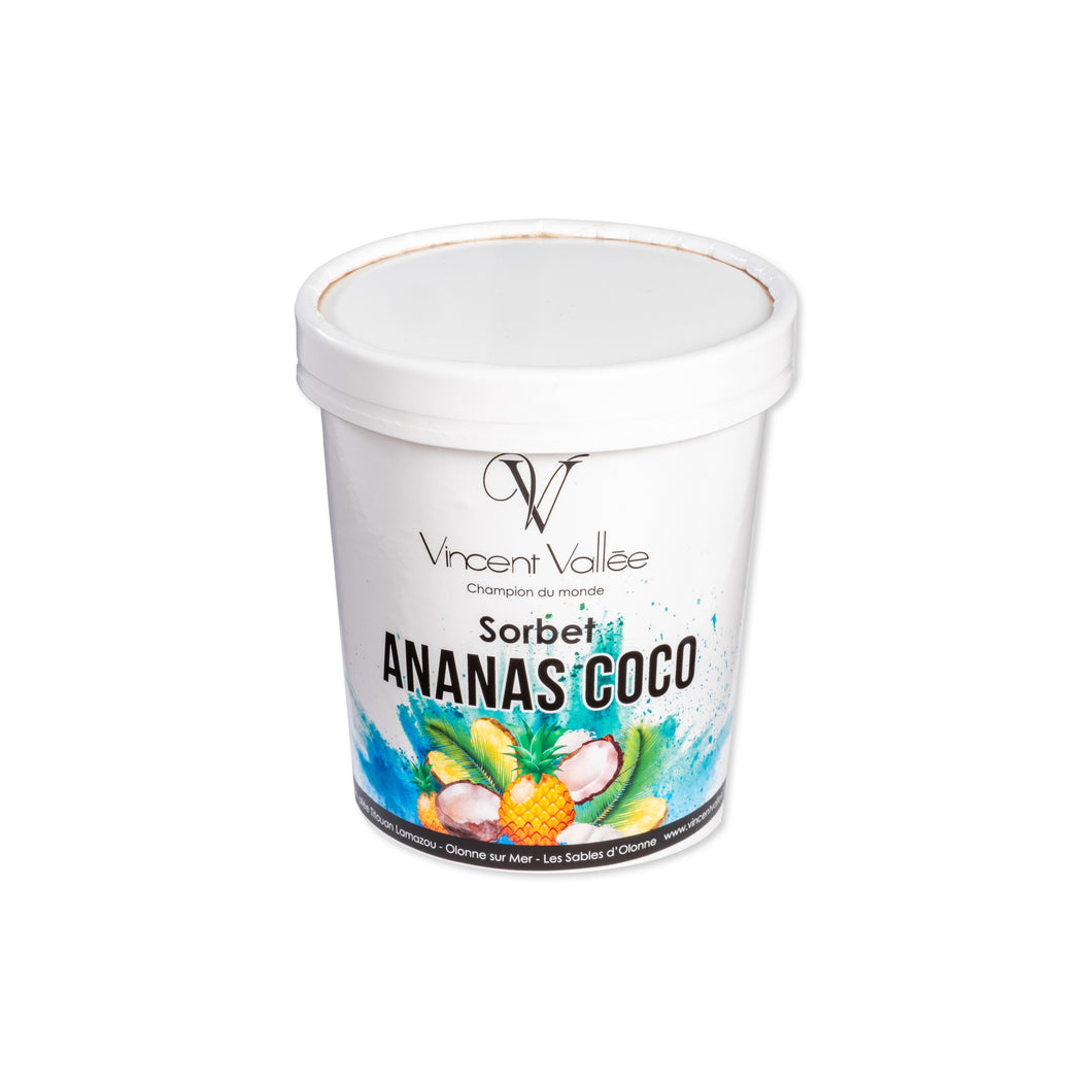 Sorbet Ananas - Coco