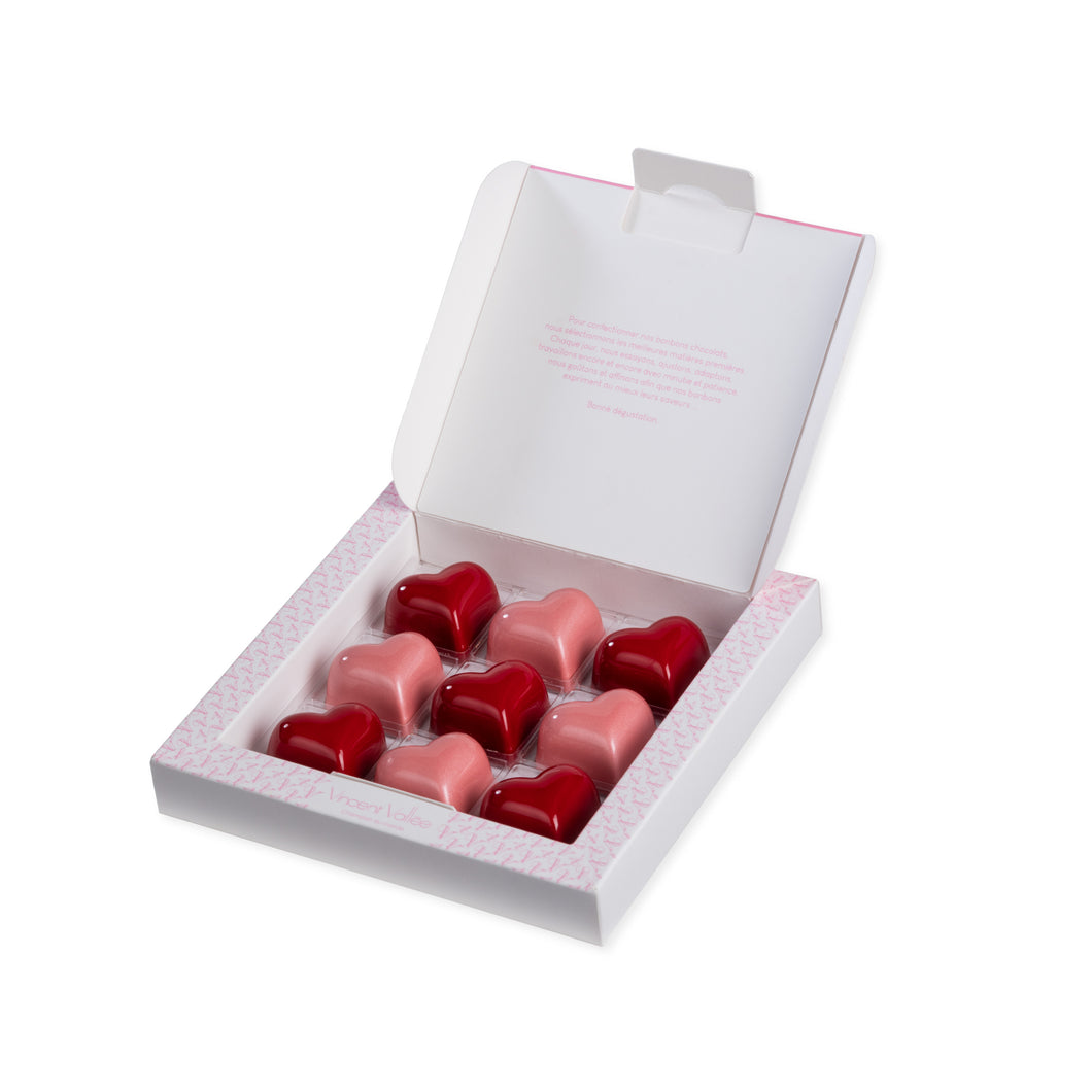 Coffret 9 coeurs