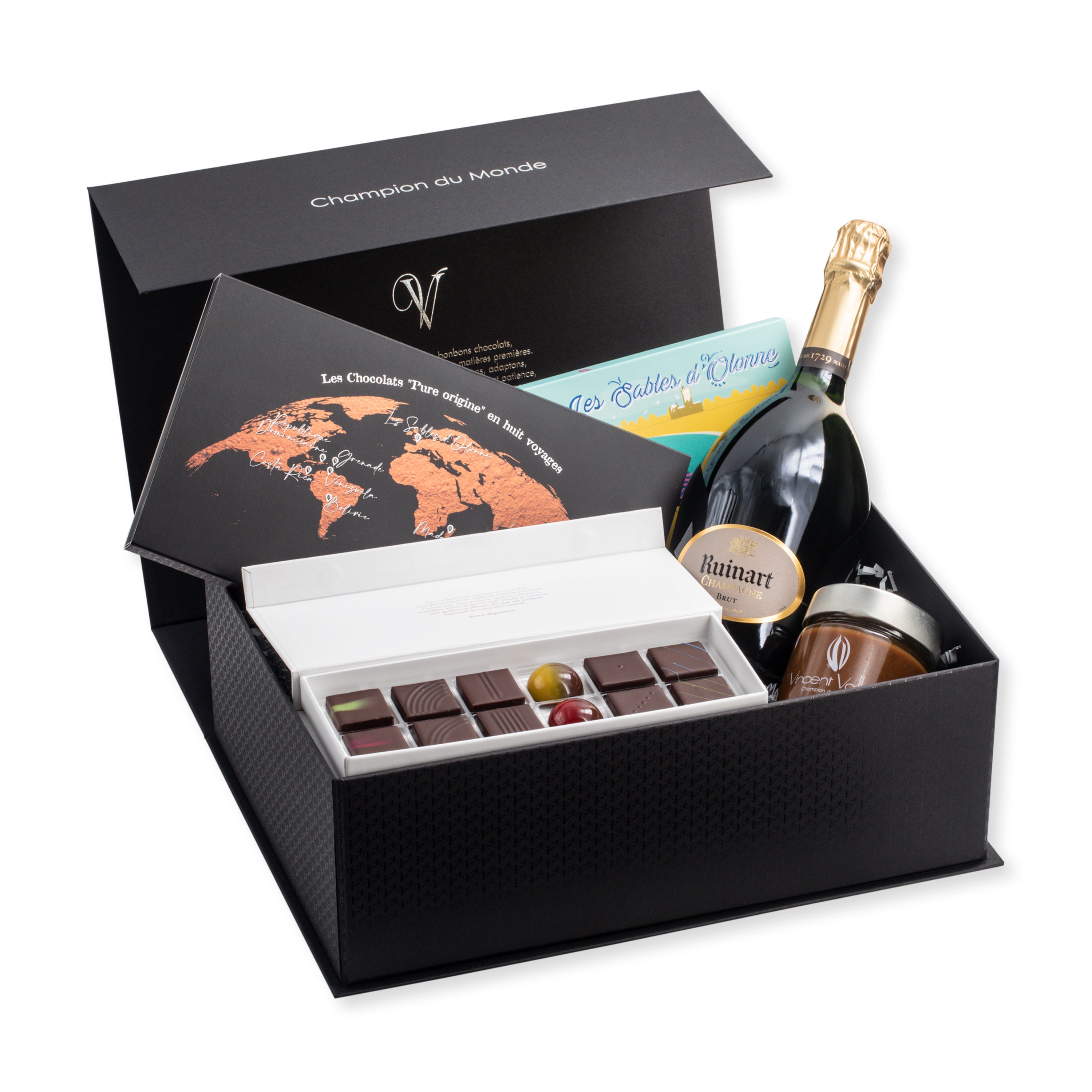 Boîte Chocolat Artisanal - Coffret Cadeau Prestige à Commander en ligne