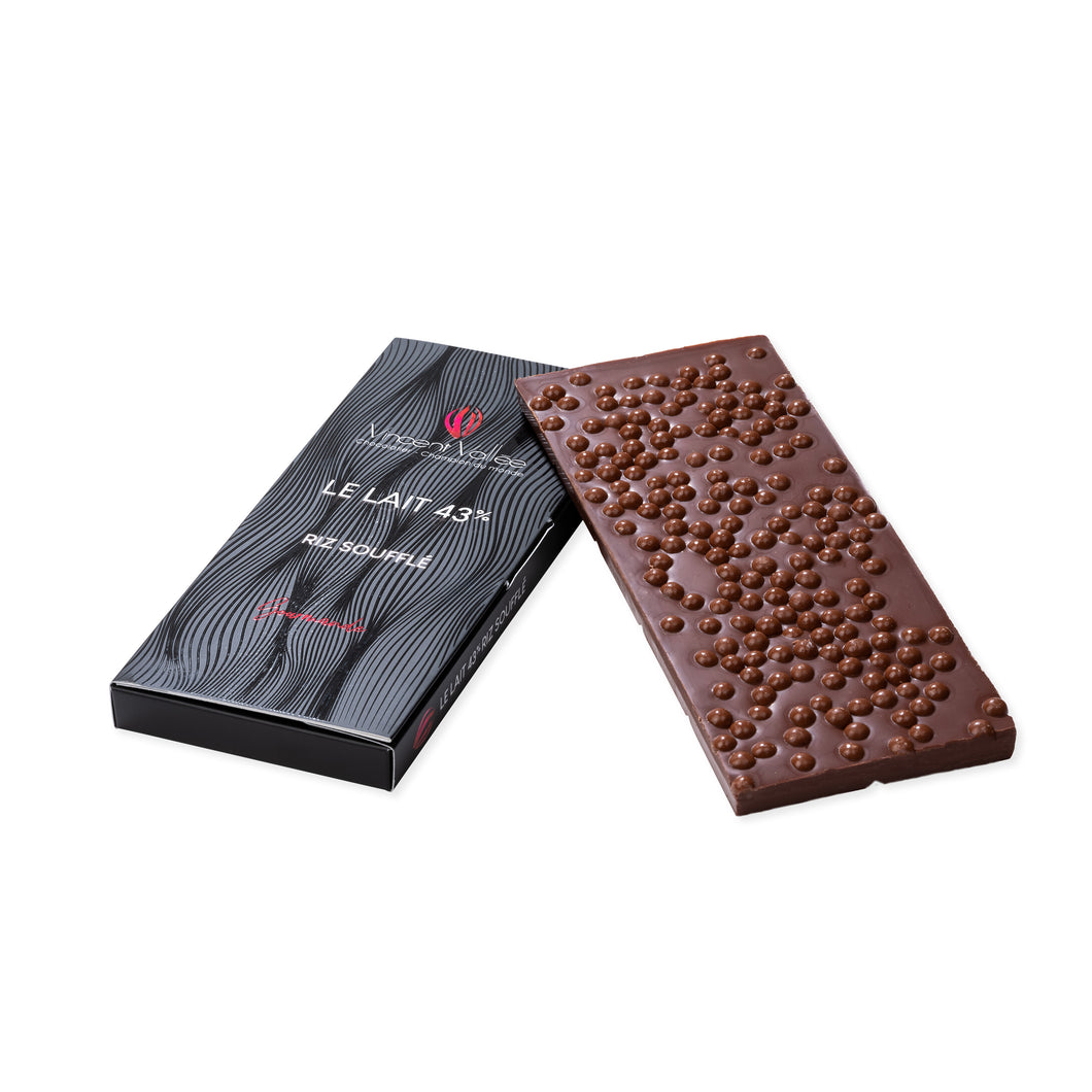 Tablette chocolat Lait Riz soufflé